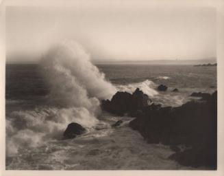 untitled [waves crashing on rocks]
