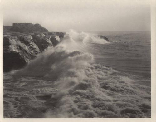 untitled [California coast, surf]