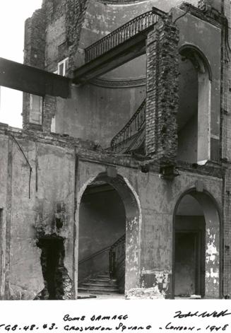 Bomb Damage, Grosvenor Square London 1948