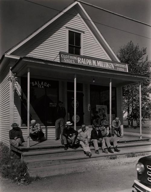 Millikin General Store on Sunday Morning, Bridgewater, Maine