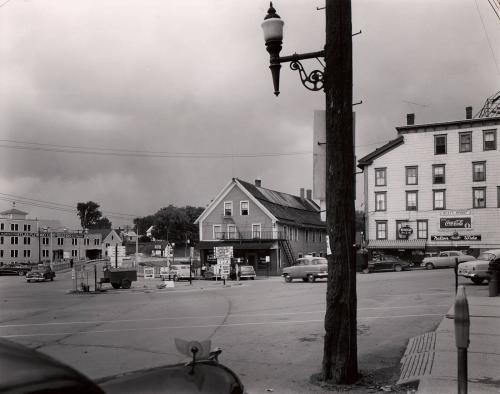 Traffic rotary, Atlas Plywood Corp., Houlton, Maine