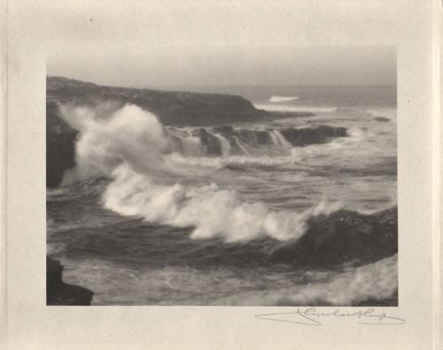 untitled [California coast, rocks/surf]