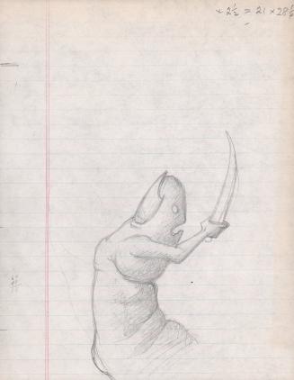 Untitled, finger with sword