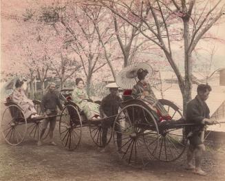 Three Women in Jinriksha