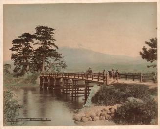 Fuji from Sadzukawa (bridge name Ka Aibashi)
