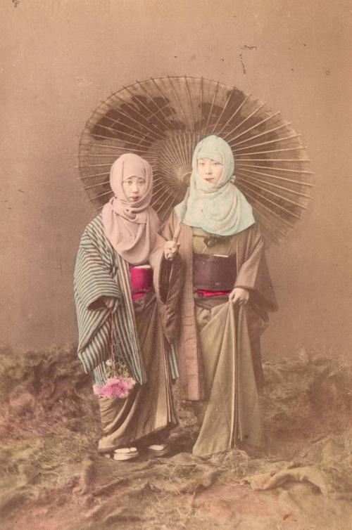 Girls in Winter Costume