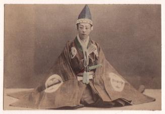 [An actor in the dress of the feudal court]