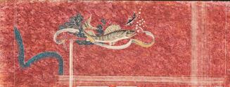 untitled [two fish with red background color]