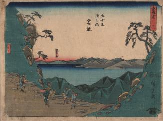 Hakone from 53 Stations of the Tokaido