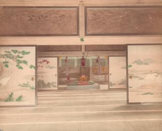 Interior of a temple