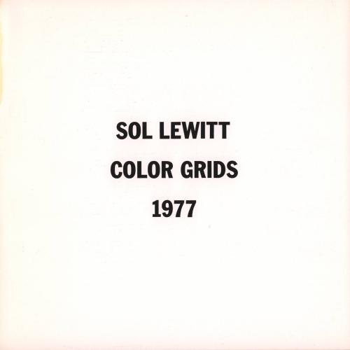 Color Grids: All Vertical and Horizontal Combinations of Black, Yellow, Red and Blue, Straight, Not-Straight and Broken Lines