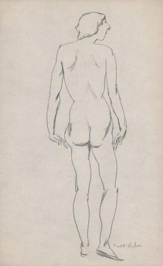 [standing nude-view from rear]