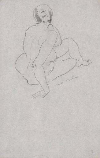[seated female nude-back]