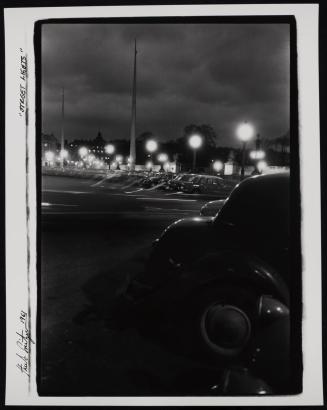 Street Lights, Paris