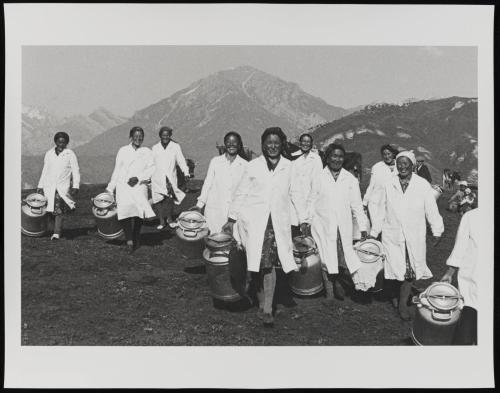 Milkmaids, Kirghizia