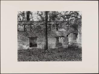 Ruin of Tabby (Shell) construction, St. Mary’s Georgia, 1936