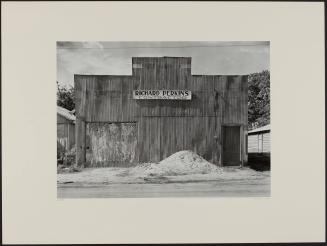 Tin false-front building, Moundville, Alabama