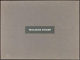 Walker Evans, Selected Photographs, 1974