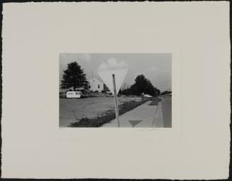 House, trailer, sign, cloud, Knoxville, Tennessee, 1971