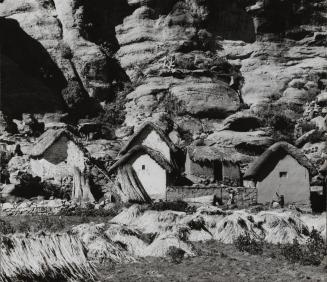 Village at the foot of the Andes near Lake Titicaca, Sierra Toledo, Peru