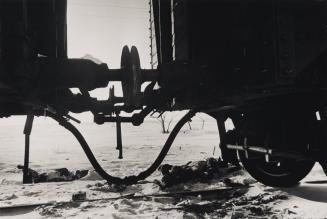 Aftermath of the battle for the train