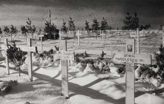 Fascist graveyard for Rumanian troops