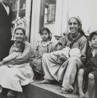 Women and children of Tirana, Albania