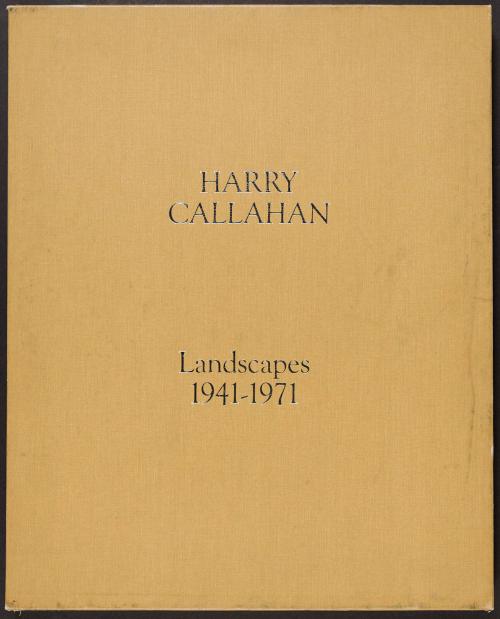 Harry Callahan, Landscapes 1941-1971