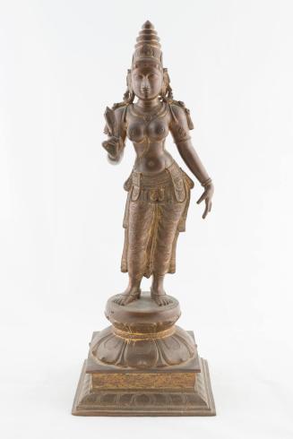 Bhudevi, bronze image