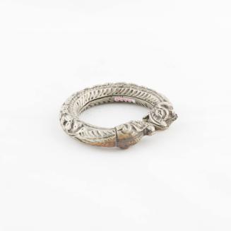 [Bracelet with elephant heads]