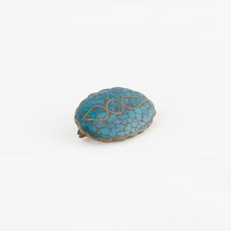 [Turquoise broach]