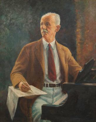 Portrait of William H. Berwald, faculty member in the School of Music