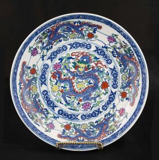 [Kangxi (K’ang Hsi) period dish]