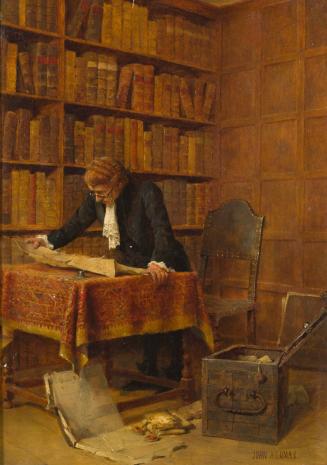 Gentleman in Library