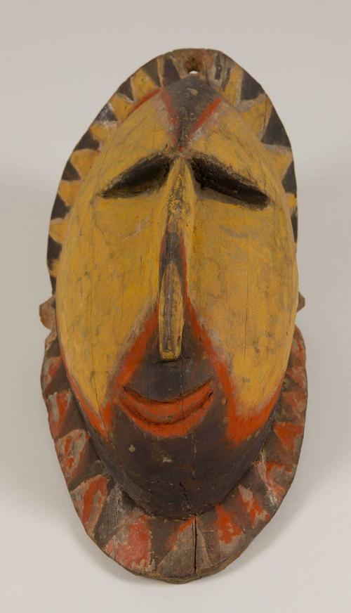 [Wooden Yam Mask]