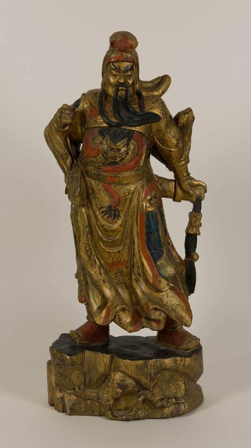 [Qing Dynasty style Guan Gong]