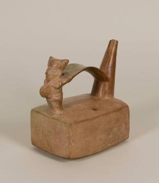 [Stirrup pot with drummer]