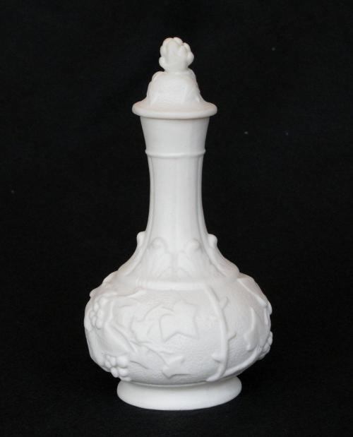 [Parian cologne bottle with stopper]