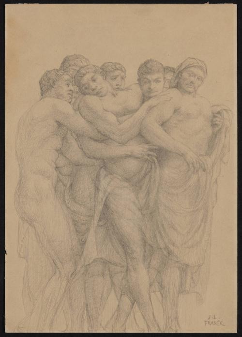 Seven Male Figures