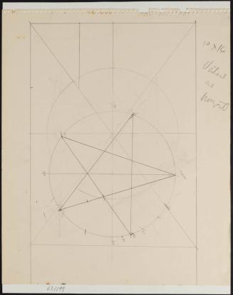 Diagram for Man and His Universe Mural