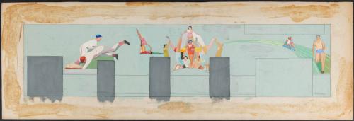 [Mural Sketch, Sports]