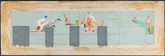 [Mural Sketch, Sports]