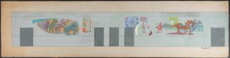 [Mural sketch, Circus]