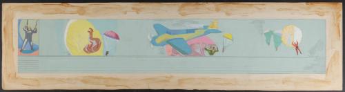 [Mural study, Aviation]