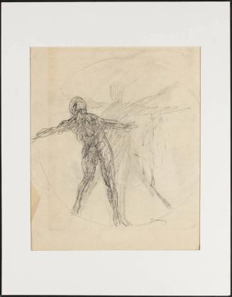 [Study for mural "Man and His Universe"]