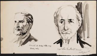 [Study for mural "Man and His Universe"]