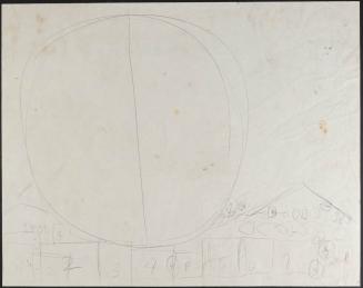 [Study for mural "Man and His Universe"]