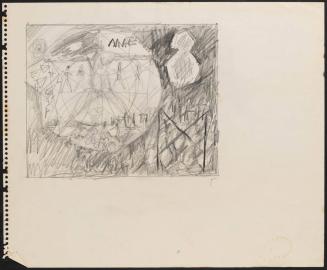 [Sketch of a globe and figures]