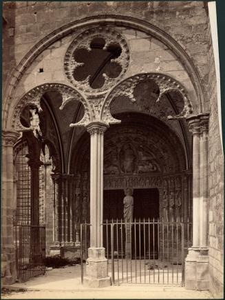 untitled [cathedral, exterior, archway]
