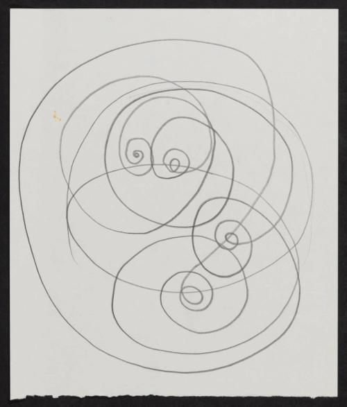 [Study for mural "Man and His Universe"]